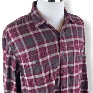 J. Crew Flannel Button Down Sz XL